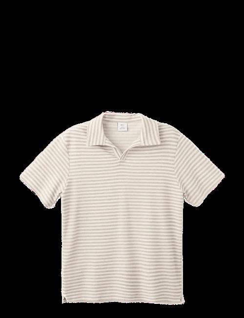 Mango | Regular Fit Textured Stripe Polo | M