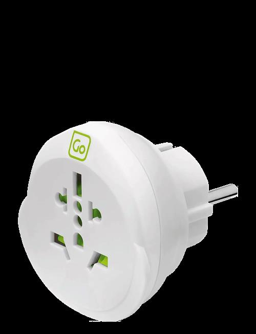 Go Travel | World-Eu Adaptor | ONE SIZE