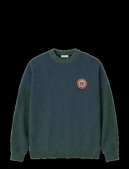 Prohibited | Cutoff Knit Sweater Green | XL