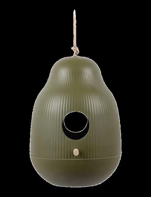 present time | Bird House Capullo Luxury Green | H 25CM