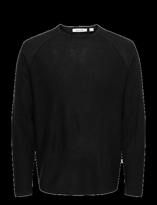 ONLY & SONS | Onsapollo Reg Ls Struc Crew Knit | S