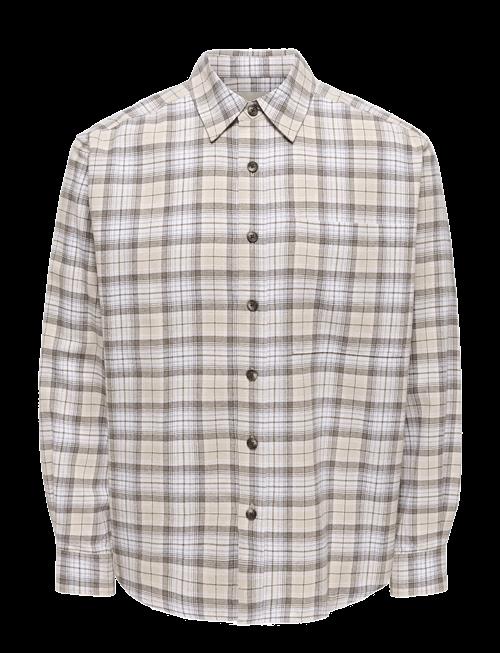 ONLY & SONS | Onsgudmund Loose Ls Checked Shirt | XXL
