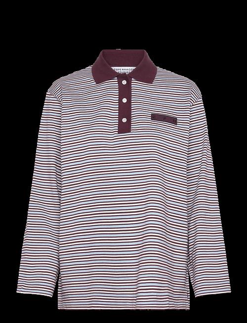Copenhagen Studios | Cph Poloshirt 1 Cotton Blue Striped | L