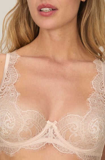 Hunkemöller Ikke-formstøbt bøjle-bh Sylvia Orange