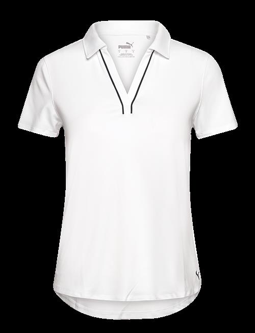 PUMA Golf | W Cloudspun Piped Ss Polo | S