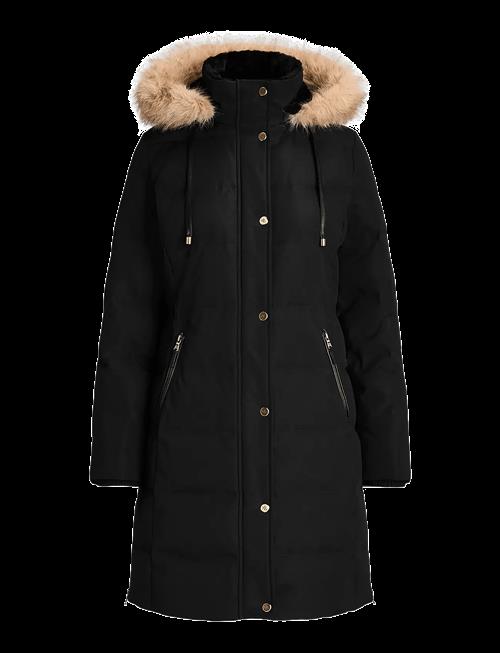 Lauren Ralph Lauren | Faux-Fur-Trim Hooded Down Coat | L