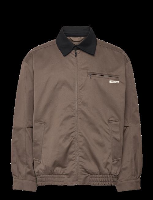 Calvin Klein Jeans | A- Ls Cotton Fz Blouson Jacket | M