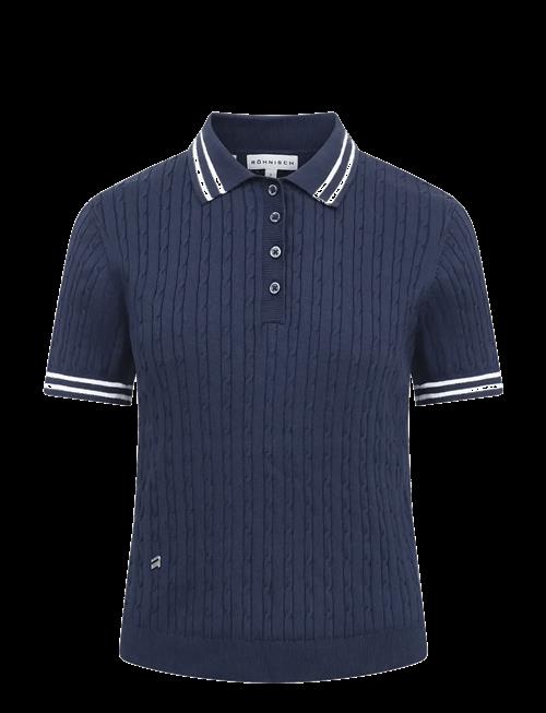 Röhnisch | Classic Cable Poloshirt | S