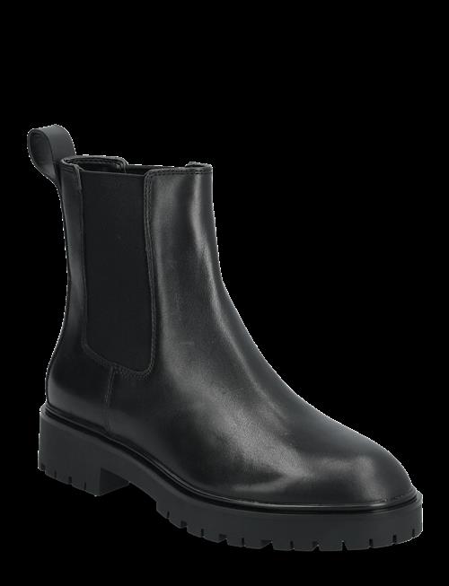 Lauren Ralph Lauren | Allyson Burnished Leather Bootie | 38