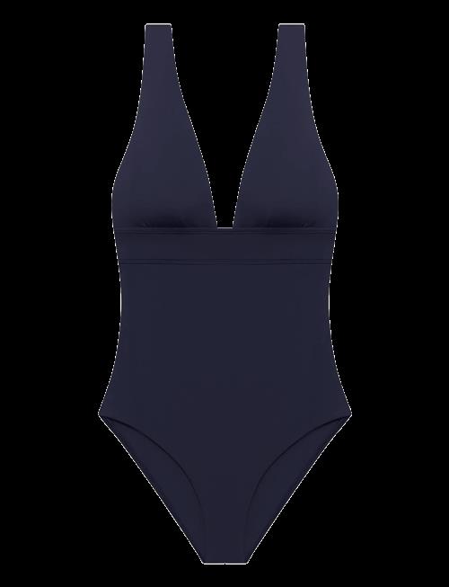 Lauren Ralph Lauren Swimwear | Lrl Bel Air Modern V-Neck Swimsuit | 44