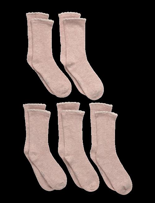 Minymo | Wool Socks 5-Pack Solid | 31\34