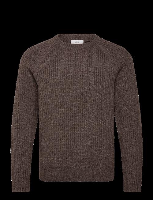 Mango | Wool-Blend Rib-Knit Sweater | XL