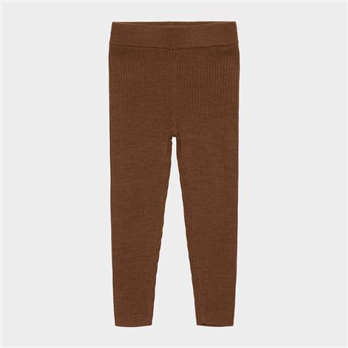 FUB Leggings Hazel Melange  Hazel Melange 110 cm Uld Brun  110 cm  Drenge, Piger