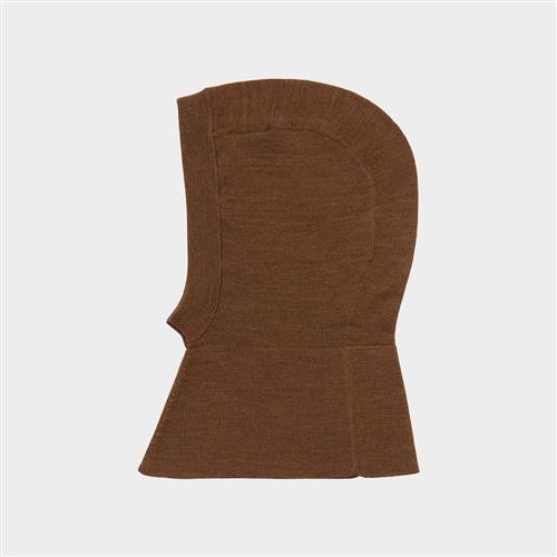 FUB Ekstra Fin Balaclava Hazel Melange  Hazel Melange 110/120 cm Uld Brun  110/120 cm  Drenge, Piger
