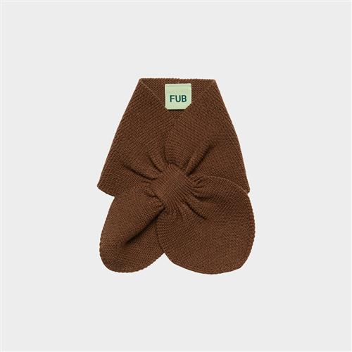FUB Tursjal Hazel Melange  Hazel Melange 100/120 cm Uld Brun  100/120 cm  Drenge, Piger