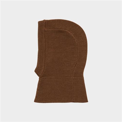 FUB Baby-balaclava Hazel Melange  Hazel Melange 74/80 cm Uld Brun  74/80 cm  Drenge, Piger