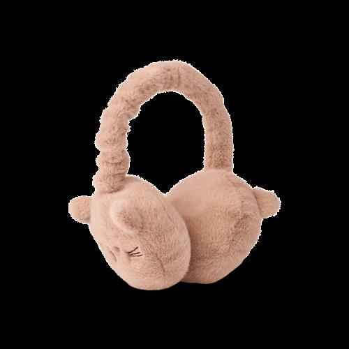 Liewood Timothy Plush Cat Ear Warmers Pale Tuscany Pale Tuscany One Size  Beige  One Size  Drenge, Piger