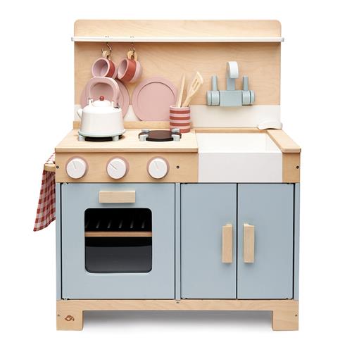 Tender Leaf Mini Chef Legekøkken Blue  Blue-OS  Blå  One Size 3-5 Years Drenge, Piger
