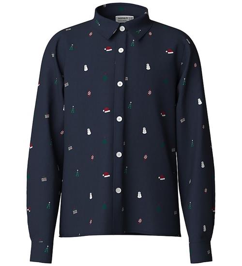 Name it Skjorte - NKMVIGGO - Navy Blazer