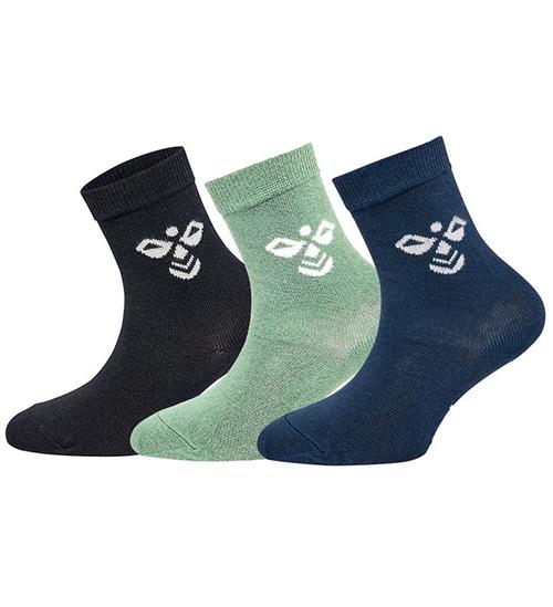 Hummel Strømper - 3-pak - Sutton - Blue Surf