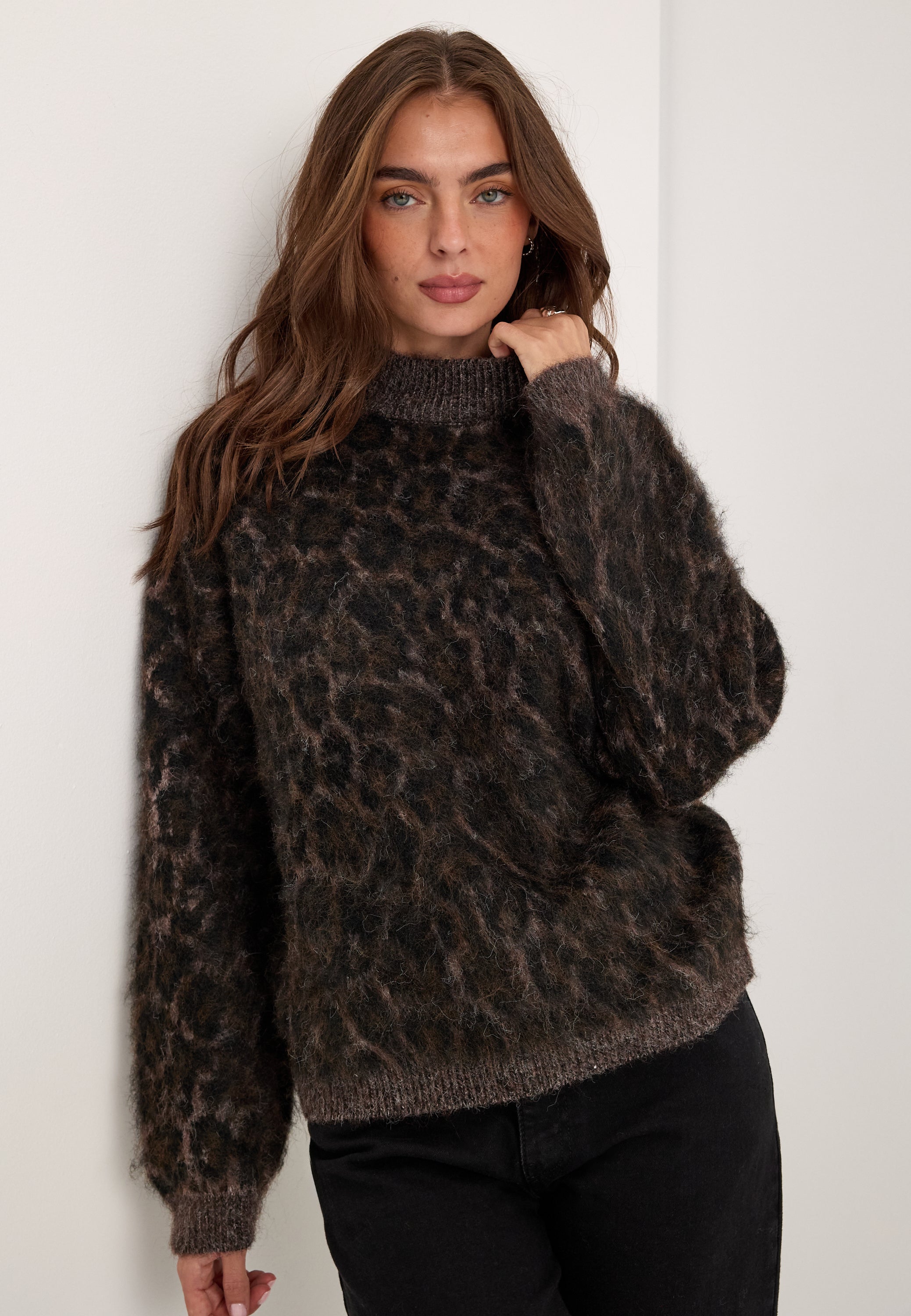 PIECES Pcelina Ls High Neck Knit