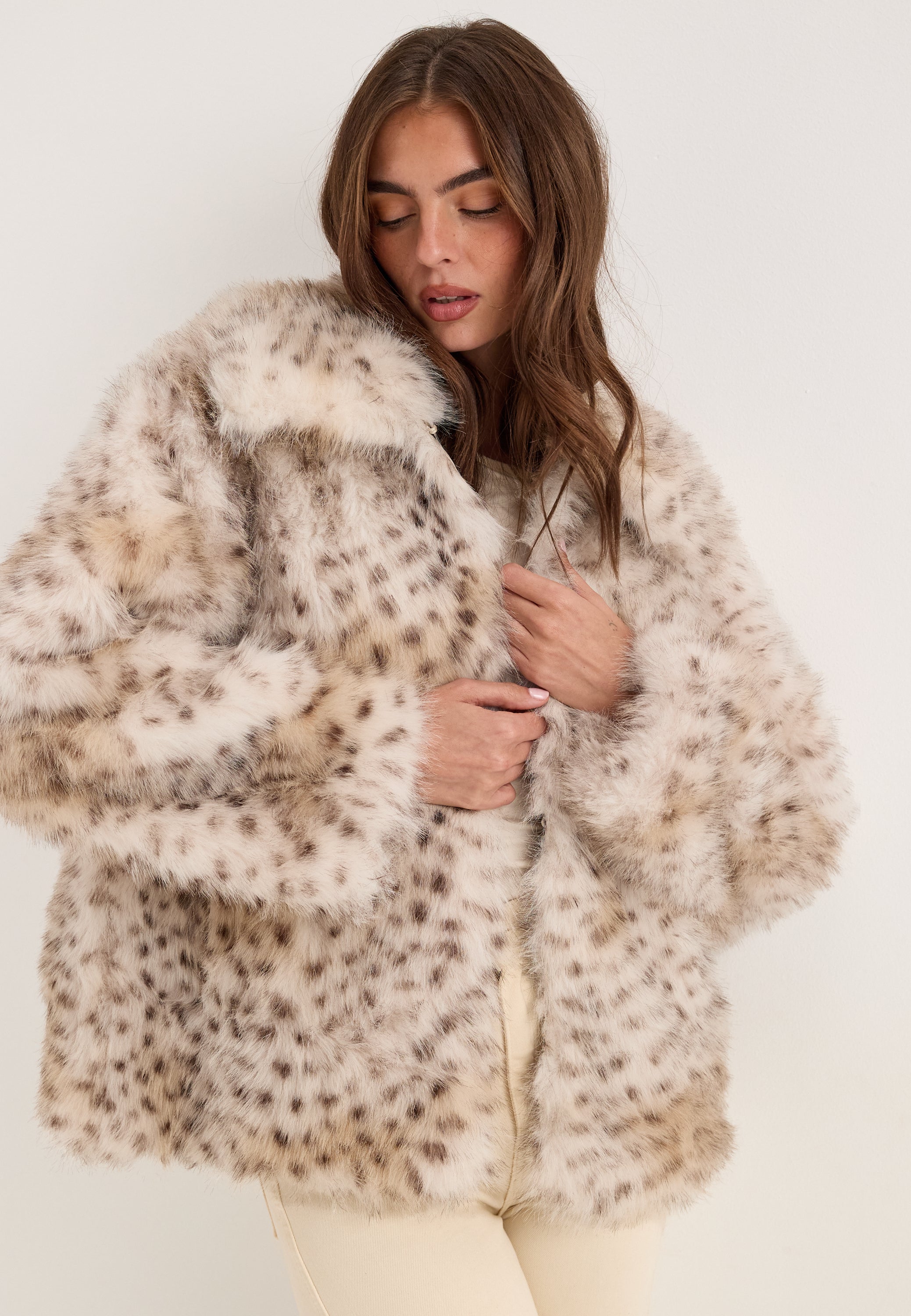 ONLY Onljade Animal Fur Jacket