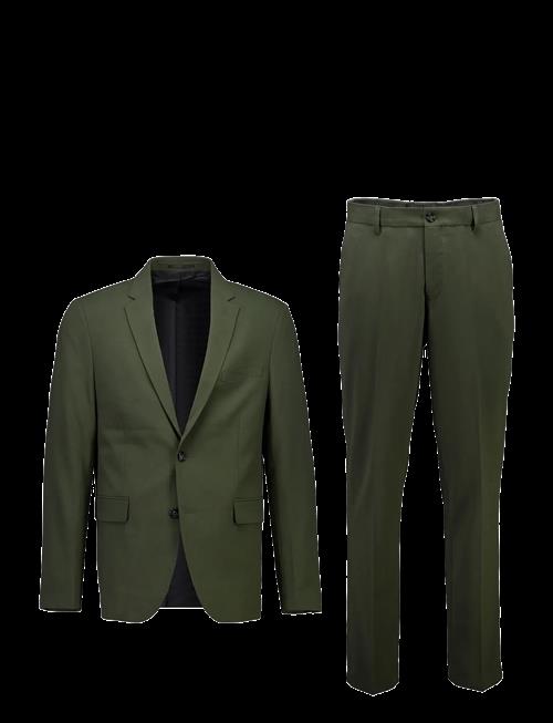 Se Lindbergh | Plain Mens Suit - Normal Length | 48 hos Booztlet