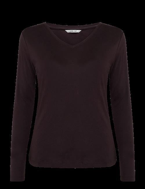 Cream | Naia Long Sleeve T-Shirt | M