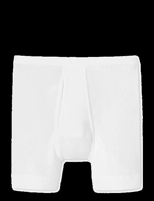 Schiesser | Short Underpants With Fly And Double Rib, White - Original Classics | XL