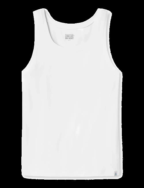 Schiesser | White Sleeveless Shirt - Long Life Soft | M