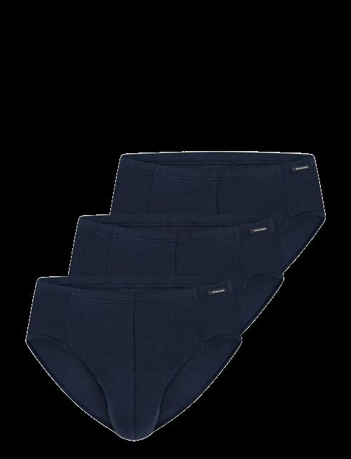 Schiesser | Supermini 3-Pack, Dark Blue - Essentials | XL
