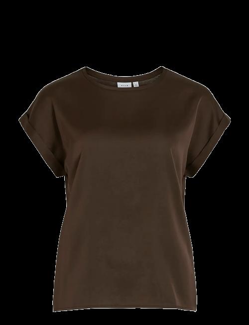 Vila | Viellette S/S Satin Top - Noos | 38