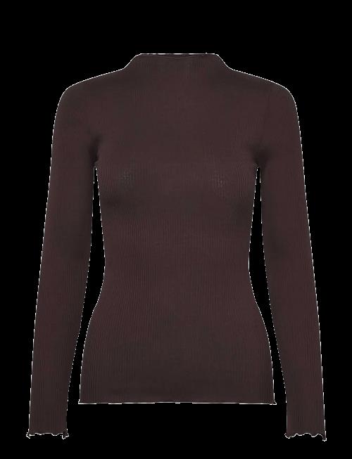 Rosemunde | Rwpearl Silk Ls T-Shirt | M