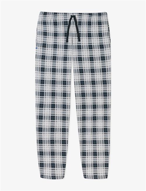 Schiesser | Long-Legged Striped Pants, Midnight Blue - Mix+ Relax | XXXL