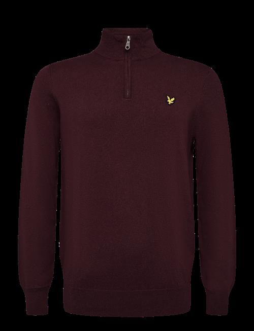Lyle & Scott | Cotton Merino Quarter Zip Jumper | XL