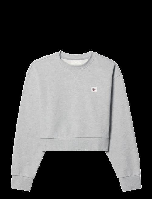 Calvin Klein Jeans | French Terry Woven Label Crew Sw | M