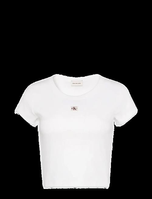Calvin Klein Jeans | Ss Heritage Label Baby Tee | XXS