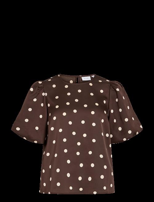 Vila | Viellette 2/4 Satin Puff Top - Noos | 40