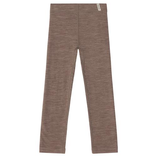 Kuling Canberra Wool Pant Light Brown Melange Light Brown Melange-86/92 cm Uld Brun  86/92 cm  Drenge, Piger