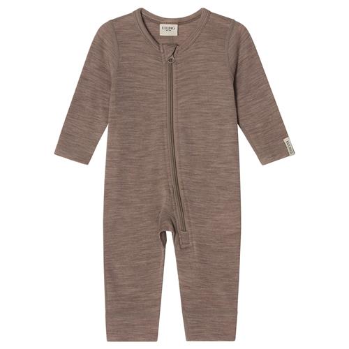 Kuling Canberra Wool Suit Light Brown Melange Light Brown Melange-62/68 cm Uld Brun  62/68 cm  Drenge, Piger