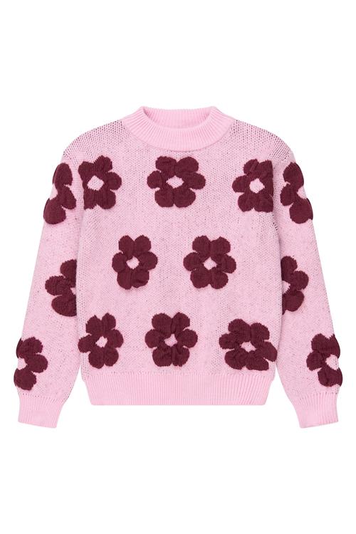 The New Varda Strikket Trøje Pink Lavender  Pink Lavender  9-10 Y  Lyserød  9-10 år  Piger