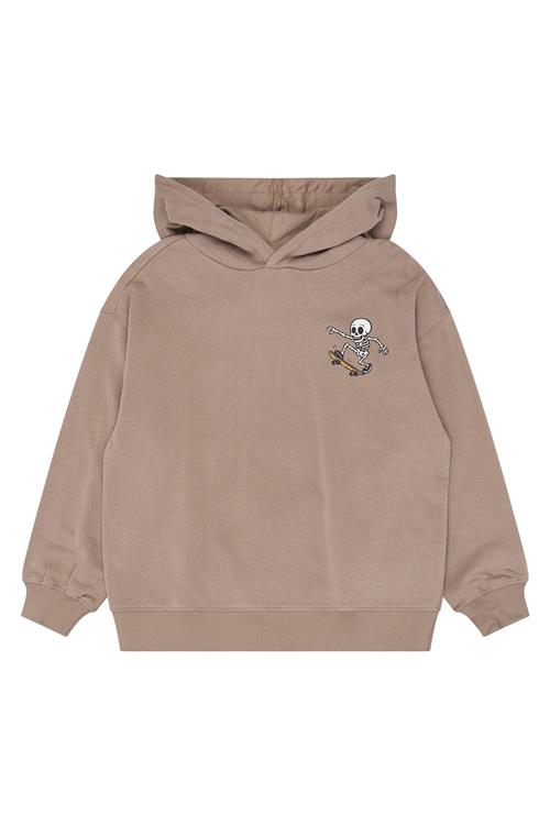 The New Virlo Hættetrøje Taupe Gray  Taupe Gray  9-10 Y  Grå  9-10 år  Drenge