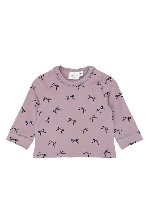The New Siblings Nova T-shirt Med Lange Ærmer Elderberry  Elderberry   80 cm  Lilla  80 cm  Piger