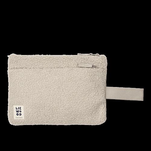 Liewood Dina Pile Diaper Pouch Mist Mist One Size  Grå  One Size  Drenge, Piger