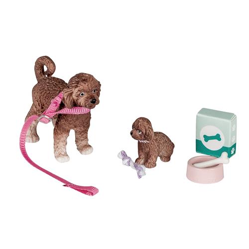 Lundby Dollhouse Pets - Dogs Multicolor Multicolor One Size  Brun  One Size 3+ Years Drenge, Piger