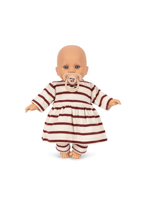Konges Sløjd Bella Babydukke Creamy Stripe  Creamy Stripe-OS  Rød  One Size 18 M+ Drenge, Piger