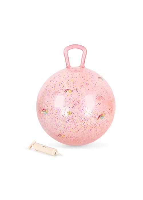 Konges Sløjd Glitter Jump Ball Rainbow  Rainbow-OS  Rød  One Size 3+ Years Drenge, Piger
