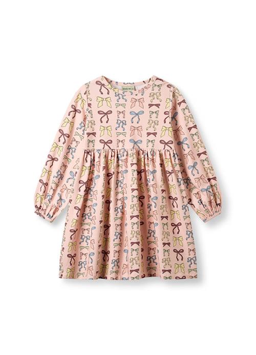 Småfolk Delblush Dress With Bows Soft shell 1-2 Y  Creme  1-2 år  Piger