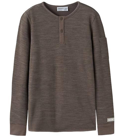 Name It Bluse - Uld/Viscose - NkmWyla - Morel