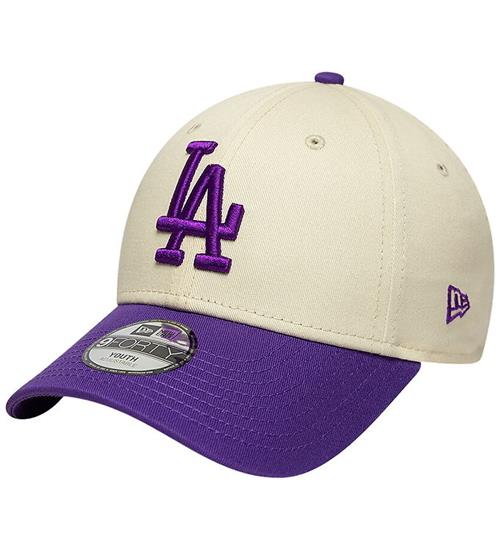 New Era Kasket - 9Forty - LA Dodgers - Beige/Purple